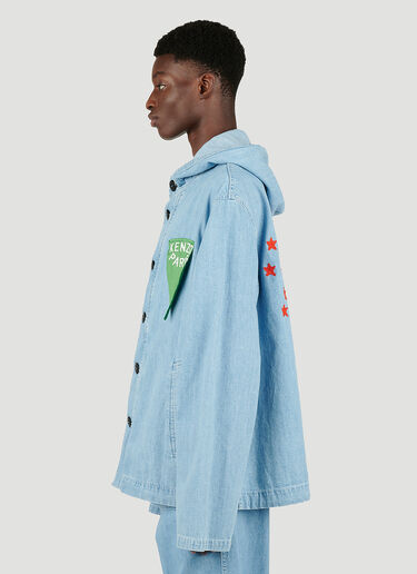 Kenzo Sailor Parka Jacket Light Blue knz0152017