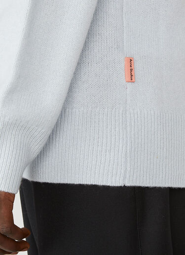 V-넥 스웨터 Acne Studios V-넥 스웨터 라이트 블루 acn0152001