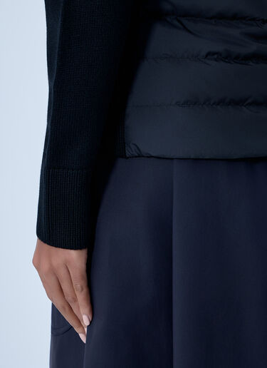 Quilted Cardigan Moncler Quilted Cardigan Black mon0263044