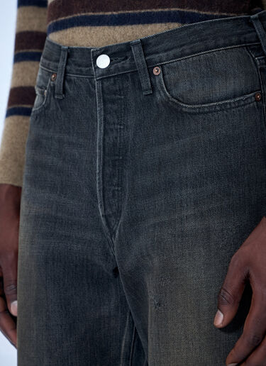 LN-CC® - ssstein: Loose Denim Jeans - Black ssstein Loose Denim Jeans Black sss0164003