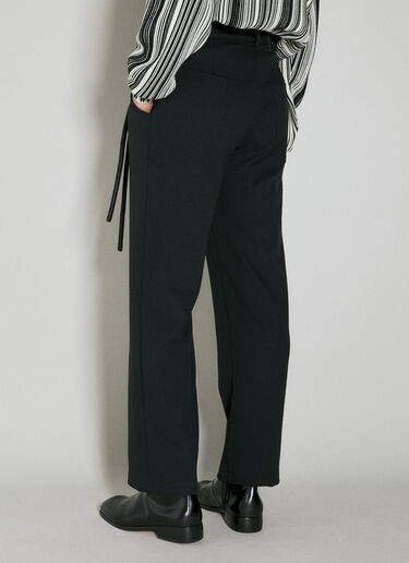 Song for the Mute Loose Pleated Suit Pants Black sfm0154009