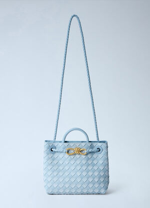 Bottega Veneta Small Andiamo Handbag Light Blue bov0266012