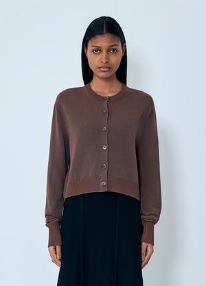 Our Legacy Mirco Cardigan Brown our0264003