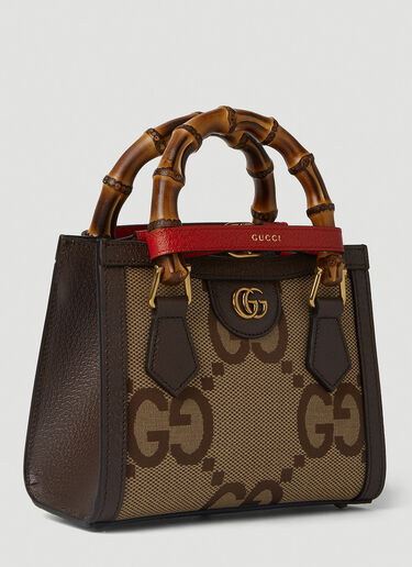 Gucci Diana Jumbo GG Mini Tote Bag Brown guc0251095