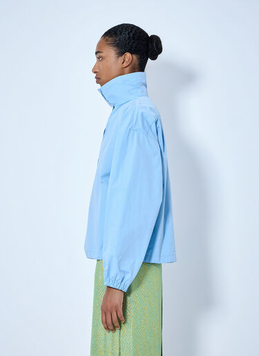 LN-CC® - Marni: High-Collar Buttoned Pullover - Light Blue Marni High-Collar Buttoned Pullover Light Blue mni0265012