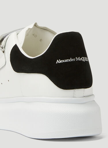 Alexander McQueen Oversized Triple Strap Sneakers Black amq0248016