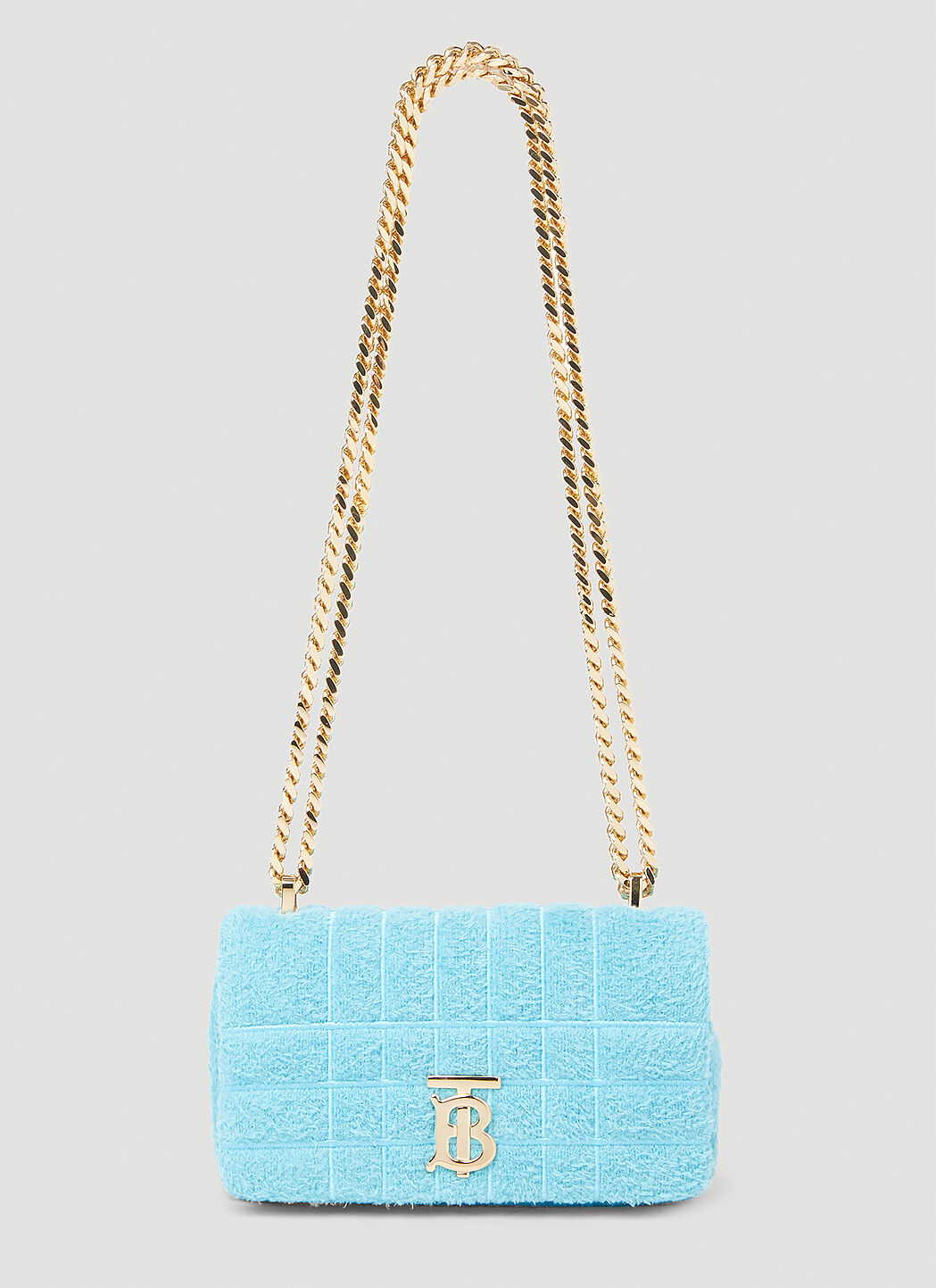 Burberry Mini Lola Shoulder Bag in Blue LN CC