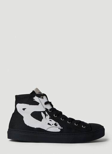 Vivienne Westwood Plimsoll 高帮运动鞋 黑色 vvw0152026