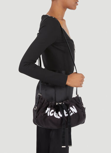 Alexander McQueen Mini Bundle Shoulder Bag Black amq0246037