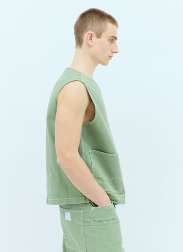 Kenzo 엘리펀트 워크웨어 질레 그린 knz0156009