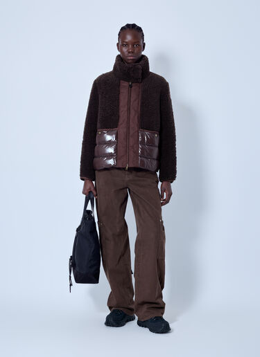 LN-CC® - Moncler: Glorieux Zipped Jacket - Brown Moncler Glorieux Zipped Jacket Brown mon0266023