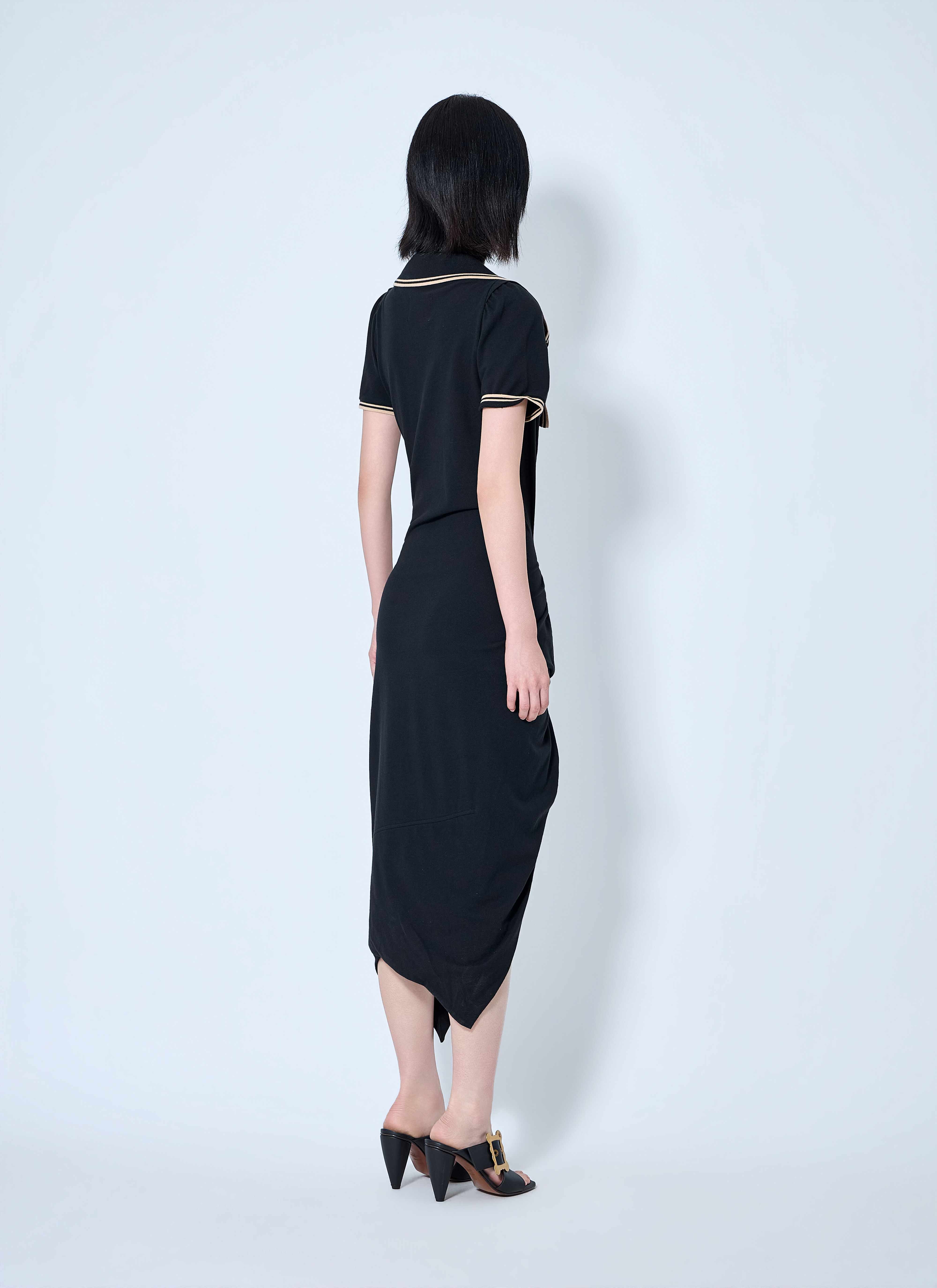 Vivienne Westwood Women's' Long Monday Pulling Dress in Black | LN-CC®