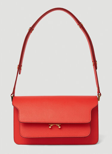 Marni Trunk Shoulder Bag Red mni0251043