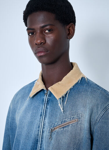 Maison Margiela Caban Jacket Blue mla0159001