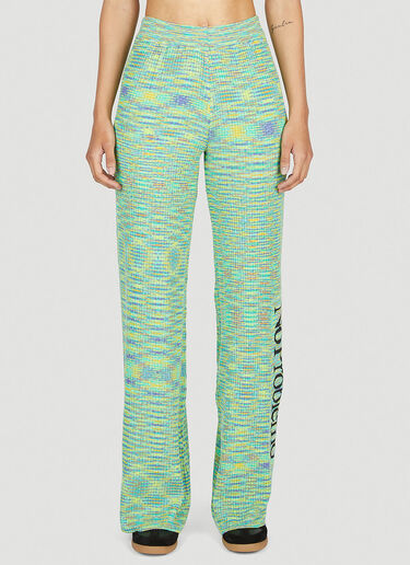 No Problemo Space Dye Knit Pants Aries No Problemo Space Dye Knit Pants Green ari0252010