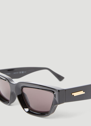 Bottega Veneta Sharp Square Sunglasses Black bos0354003