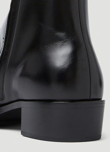 Toe Cap Boots Alexander McQueen Toe Cap Boots Black amq0150013