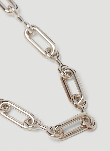 Charlotte CHESNAIS Binary Chain Necklace Silver ccn0350005