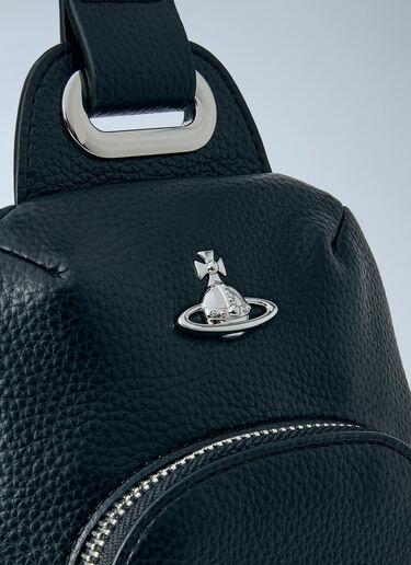 Vivienne Westwood Leather Crossbody Bag Black vvw0164002