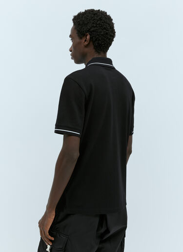 Moncler 徽标贴饰 Polo 衫 黑色 mon0155034