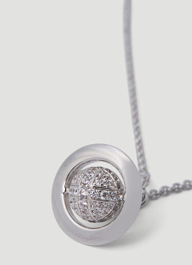 Vivienne Westwood 카르멜라 펜던트 네크리스 실버 vvw0251100