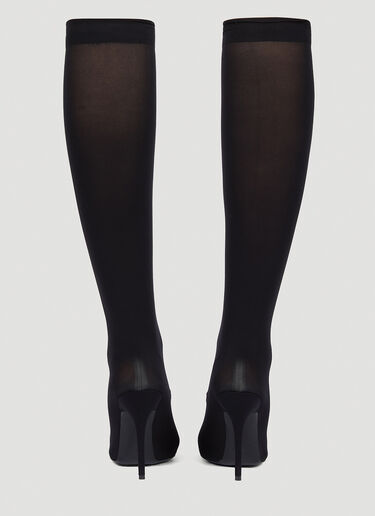 Balenciaga Knife Over The Knee Boots Black bal0250074