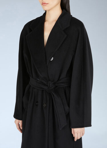 Max Mara Madame 101801 Coat Black max0250002