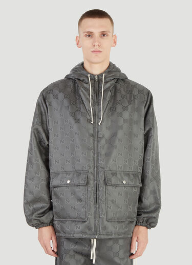 Gucci Off The Grid GG Hooded Jacket Grey guc0145027
