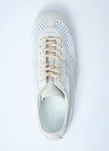 Dries Van Noten Mesh Low-Top Sneakers White dvn0259010