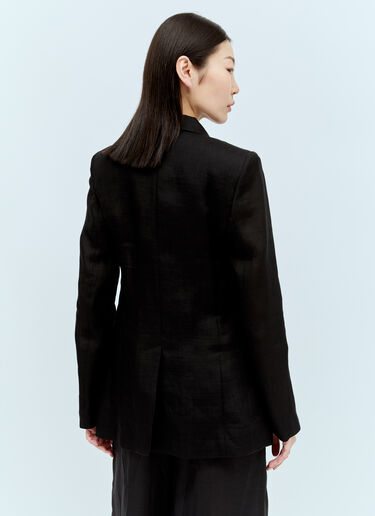 Chloé Buttonless Tailored Blazer Black chl0256006