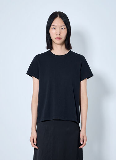 LN-CC® - Khaite: Cotton Jersey T-Shirt - Black Khaite Cotton Jersey T-Shirt Black kha0265017