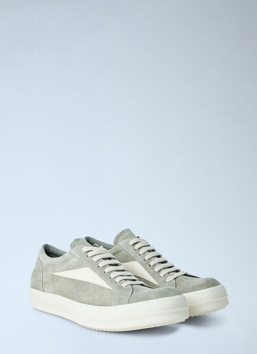 LN-CC® - Rick Owens: Vintage Sneakers - Grey Rick Owens Vintage Sneakers Grey ric0165013