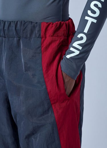 LN-CC® - Lacoste: Runway Loose Fit Stripe Detail Joggers - Grey Lacoste Runway Loose Fit Stripe Detail Joggers Grey lac0166006