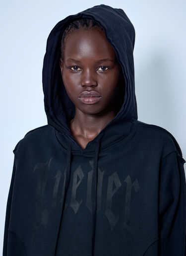 LN-CC® - LUEDER: Armour Hoodie - Black LUEDER Armour Hoodie Black ldr0366003