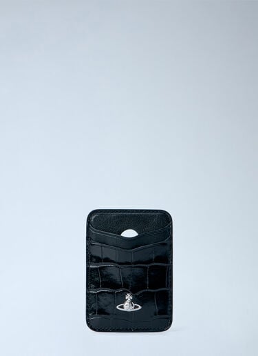 Vivienne Westwood Magnetic Card Holder Black vvw0265046