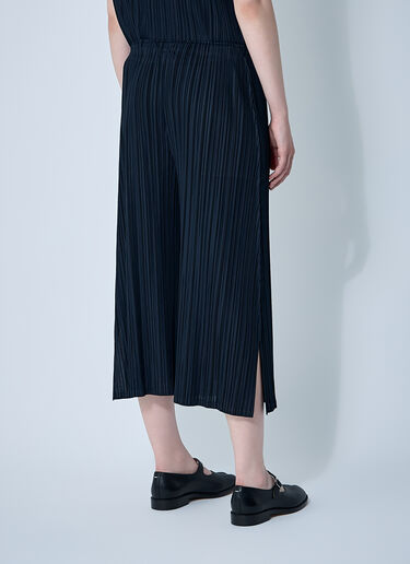 Pleats Please Issey Miyake Mellow Pleated Pants Blue plp0261006