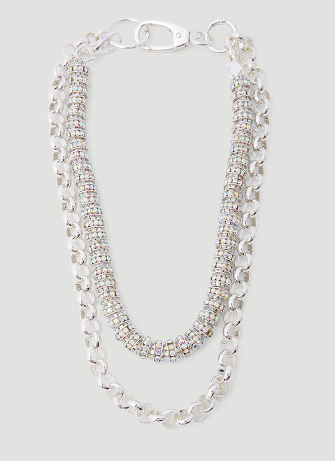 Pearl Octopuss.y Vampire Wallet Chain Silver prl0353008