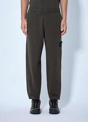 Stone Island Elasticated Waistband Joggers Green sto0165021