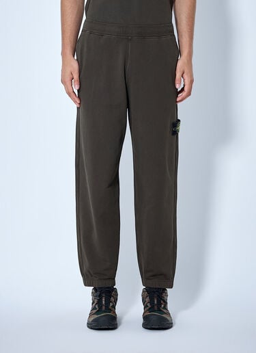 Stone Island Elasticated Waistband Joggers Green sto0165021