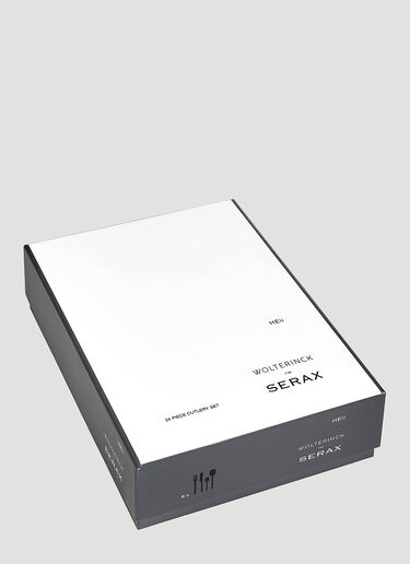 Serax Heii Cutlery Set 24 Pieces Grey wps0644668