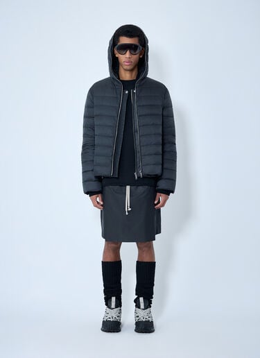 Moncler x Rick Owens Hooded Quilted Jacket Black mcs0363003