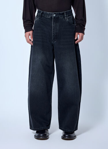 Studio Nicholson Paolo Volume Jeans Black stn0165004