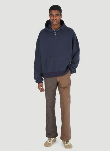 (Di)vision Oversized Hooded Sweatshirt Blue div0146002