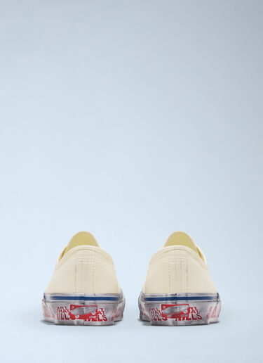 Vans x Gallery Dept Canvas Paint Authentic 44 Reissue Sneakers Cream vgd0159001