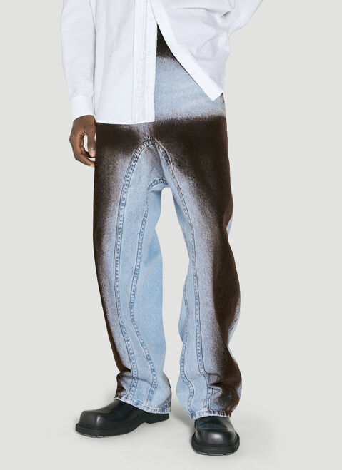 Y/Project Souffle Jeans Grey ypr0153001
