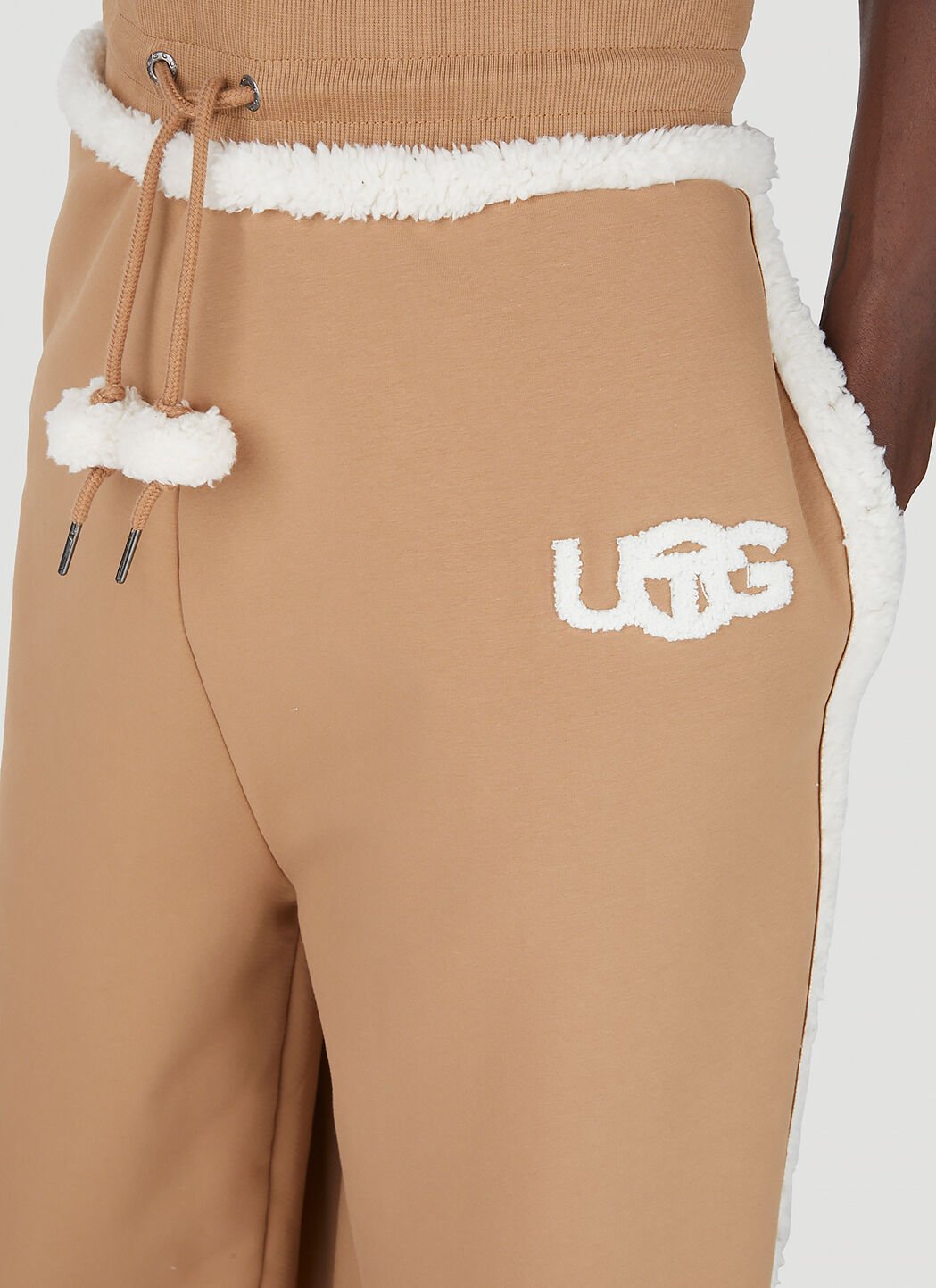 Ugg x Telfar Logo Track Pants in Brown | LN-CC
