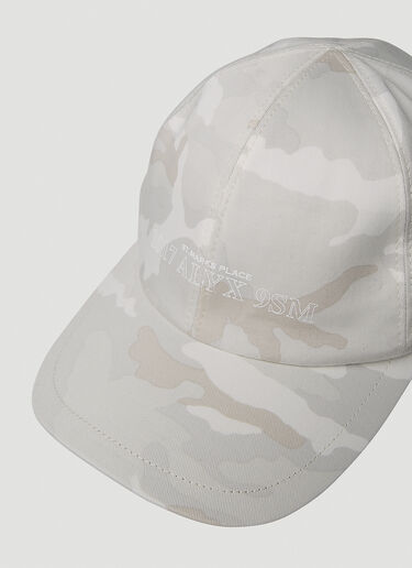 1017 ALYX 9SM Camouflage Baseball Cap Grey aly0152015