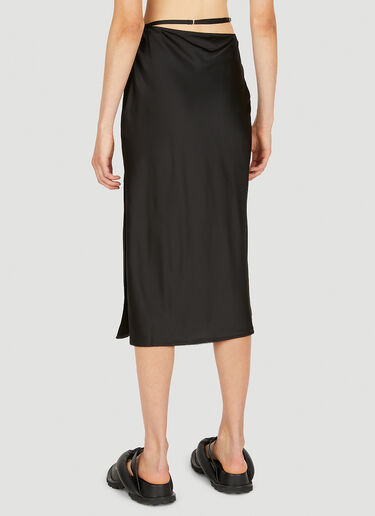 Jacquemus La Jupe Notte Skirt Black jac0250155