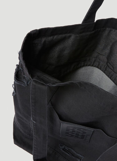 Raf Simons Logo Patch Tote Bag Black raf0151016