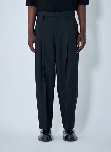 Jil Sander Relaxed Fit Trousers Black jil0163007